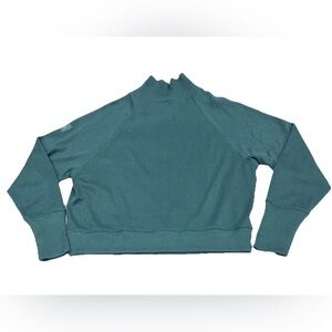 Alo Yoga Waffle Weekend Escape Mock Neck Long Sleeve